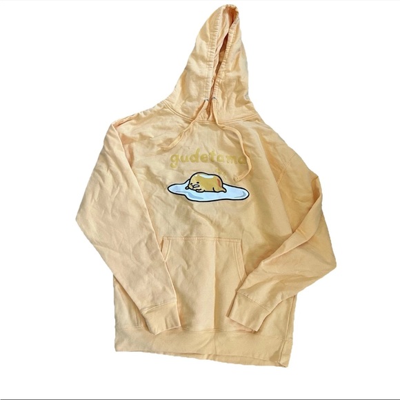 Gudetama Sweaters - Sanrio Gudetama The Lazy Egg Sweater Size L